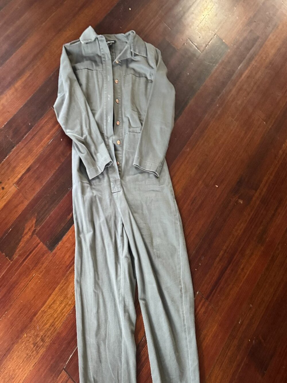 Brand-New Ilana Kohn Olive Jumpsuit 00P - Picture 2 of 3
